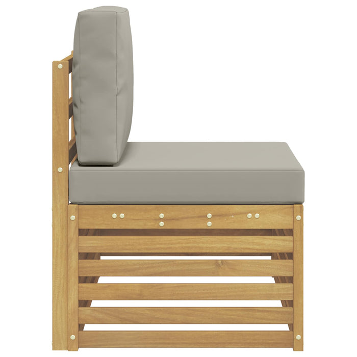 Canapea de exterior Lemn Solid de Acacia Alb - WALTI WALTI