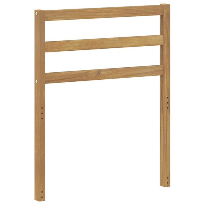 Modul de brate 2 pcs Alb 59 x 4 x 73 cm Lemn Solid de Acacia WALTI