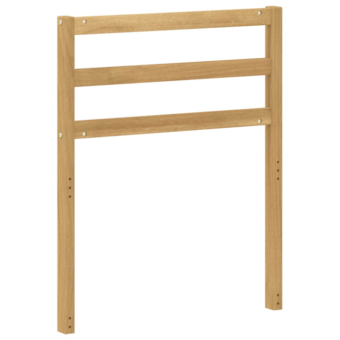 Modul de brate 2 pcs Alb 59 x 4 x 73 cm Lemn Solid de Acacia WALTI
