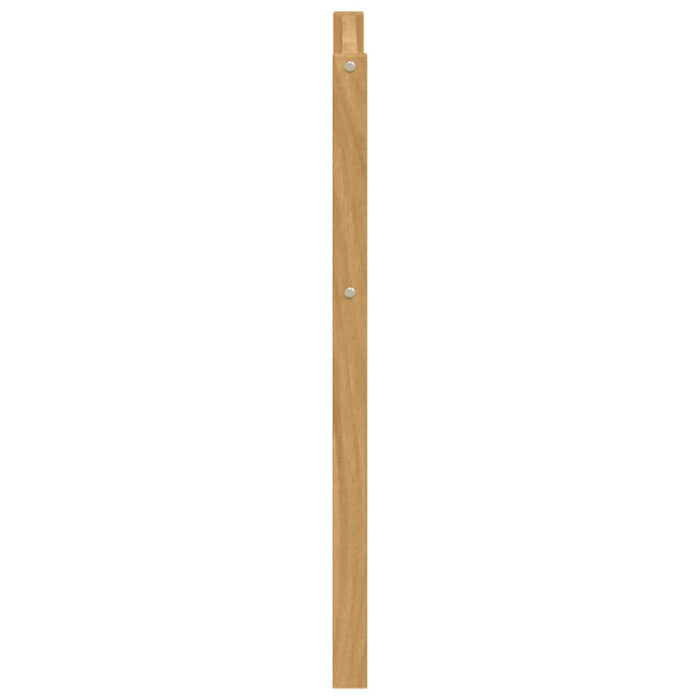 Modul de brate 2 pcs Alb 59 x 4 x 73 cm Lemn Solid de Acacia WALTI