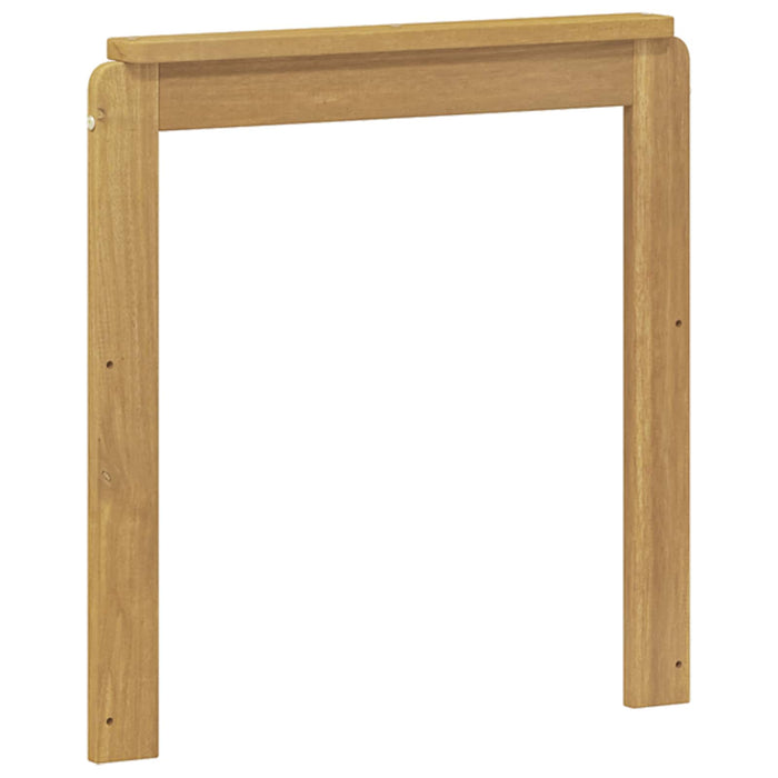 Modul cotiere 2 pcs Alb 59 x 6 x 61 cm Lemn Solid de Acacia WALTI