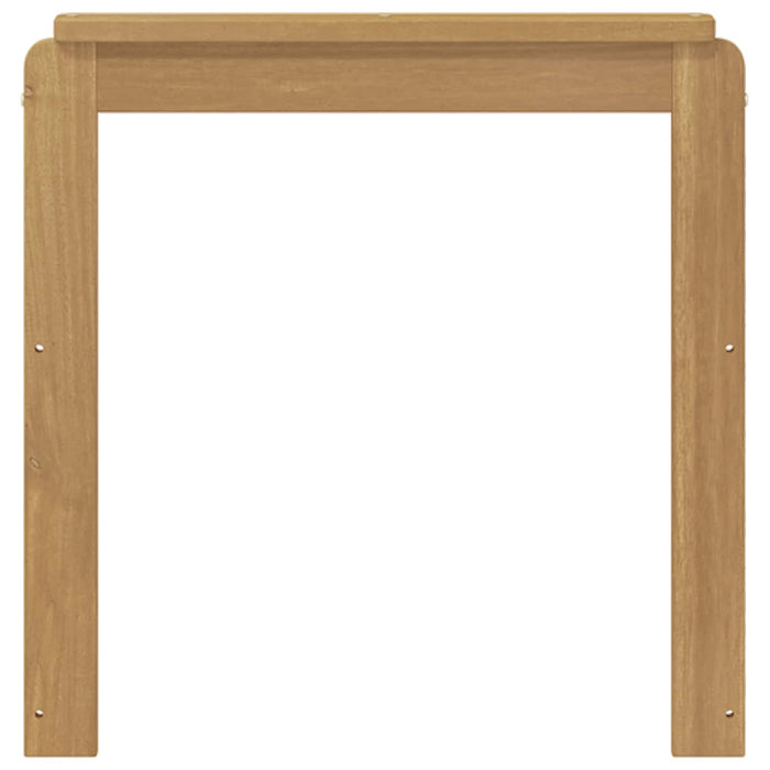 Modul cotiere 2 pcs Alb 59 x 6 x 61 cm Lemn Solid de Acacia WALTI