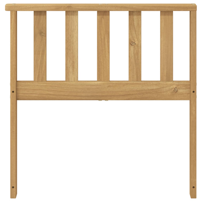 Modul cotiere 2 pcs Alb 60 x 6 x 61 cm Lemn Solid de Acacia WALTI