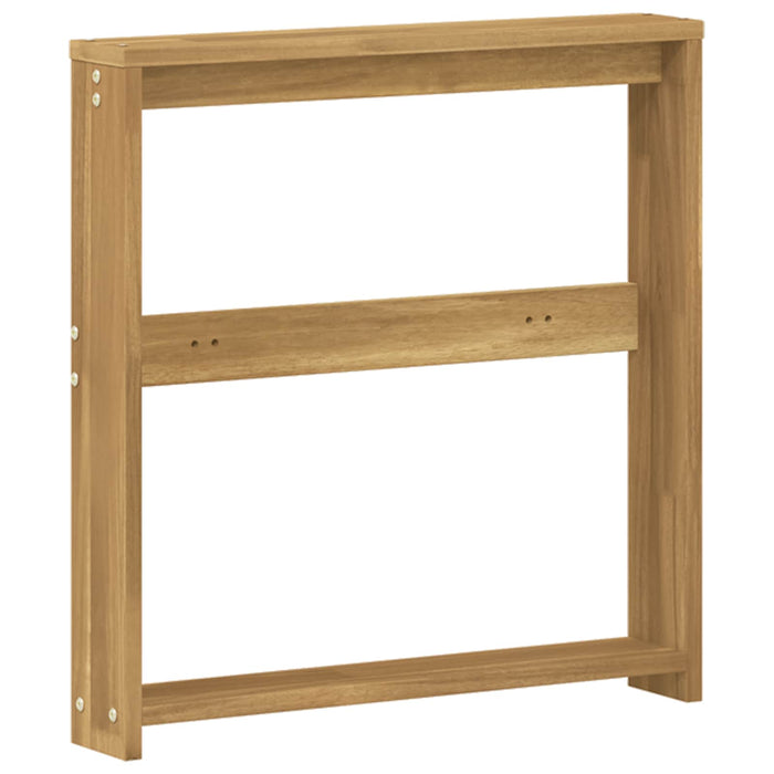 Modul cotiere 2 pcs Alb 58,5 x 10 x 61 cm Lemn Solid de Acacia WALTI