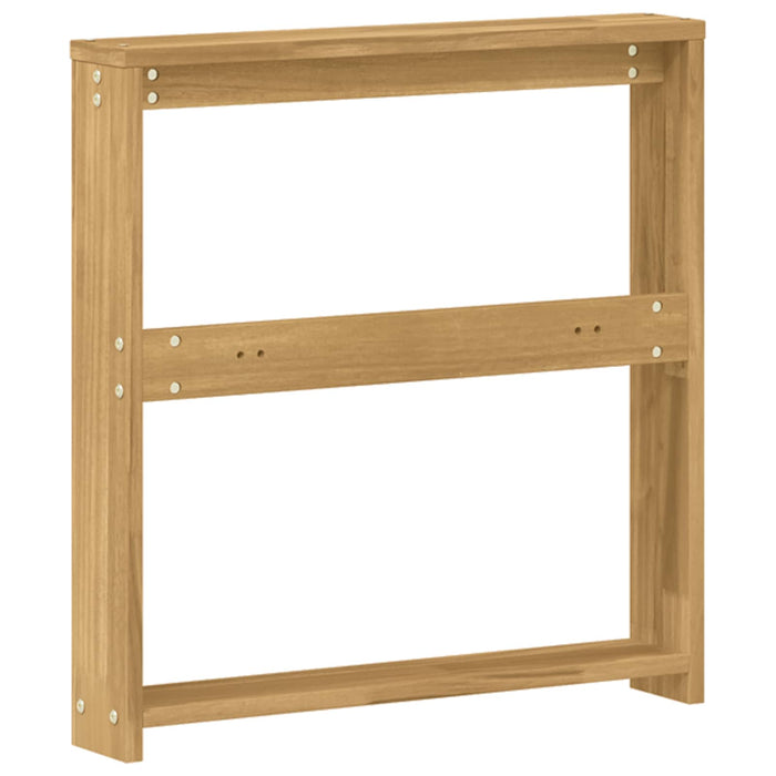 Modul cotiere 2 pcs Alb 58,5 x 10 x 61 cm Lemn Solid de Acacia WALTI