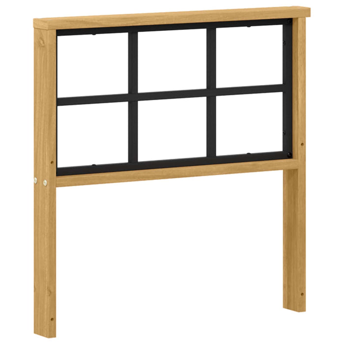 Modul cotiere 2 pcs Alb 60 x 6 x 61 cm Lemn Solid de Acacia WALTI