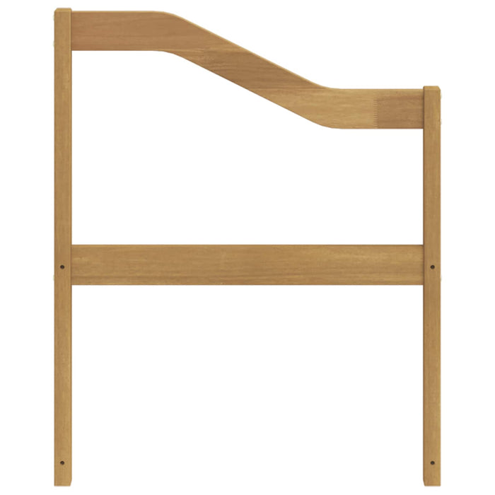 Modul de brate 2 pcs Alb 59 x 4 x 73 cm Lemn Solid de Acacia WALTI