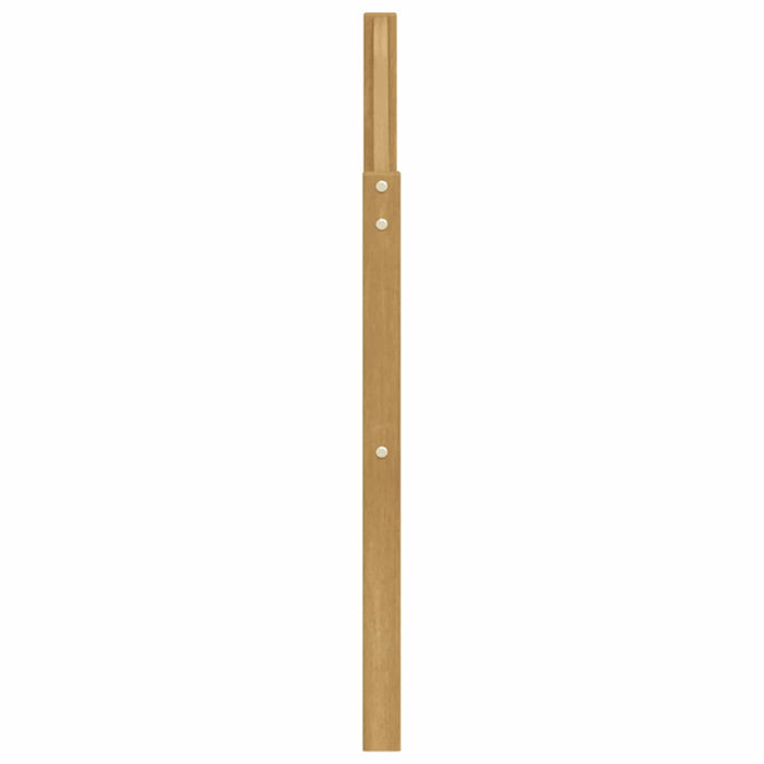 Modul de brate 2 pcs Alb 59 x 4 x 73 cm Lemn Solid de Acacia WALTI