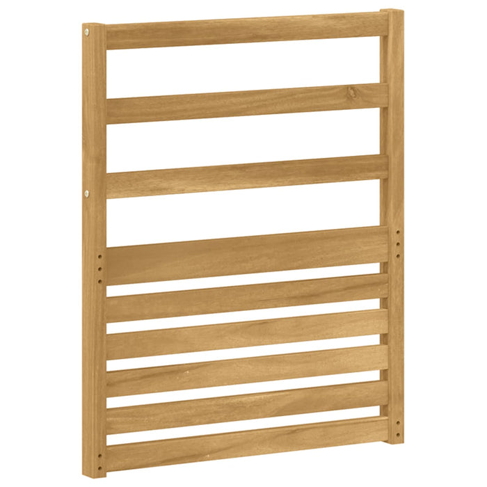 Modul cotiere 2 pcs Alb 59 x 4 x 73 cm Lemn Solid de Acacia WALTI
