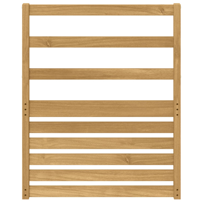 Modul cotiere 2 pcs Alb 59 x 4 x 73 cm Lemn Solid de Acacia WALTI