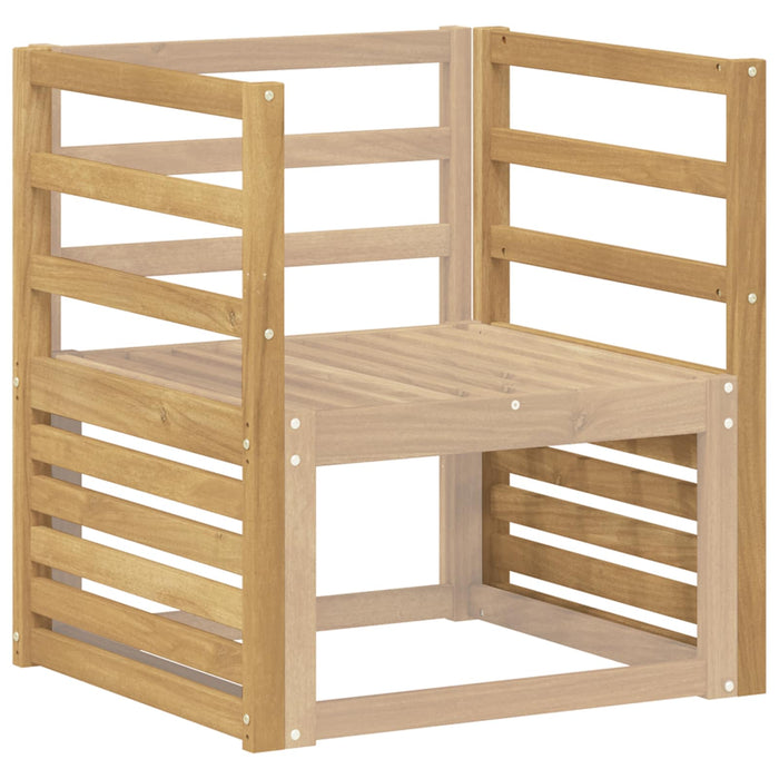 Modul cotiere 2 pcs Alb 59 x 4 x 73 cm Lemn Solid de Acacia WALTI