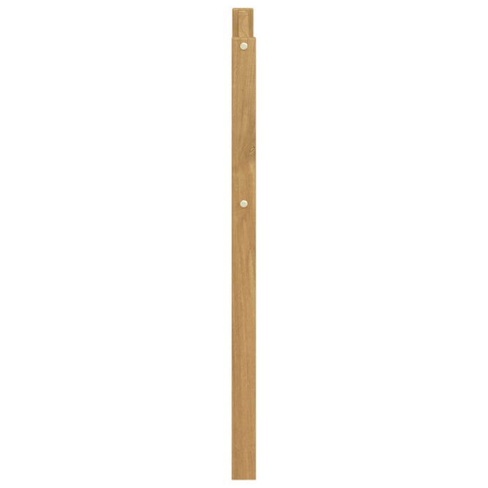 Modul cotiere 2 pcs Alb 59 x 4 x 73 cm Lemn Solid de Acacia WALTI