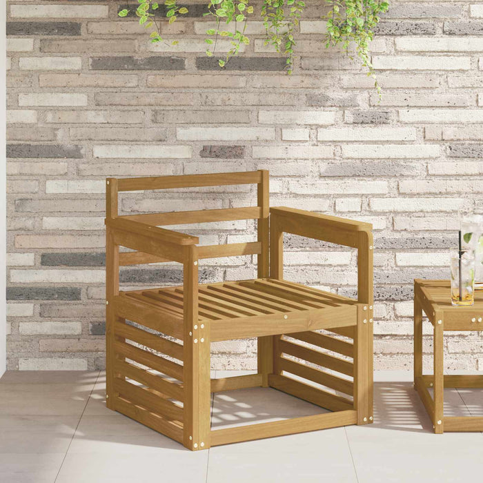 Modul cotiere 2 pcs Alb 59 x 6 x 61 cm Lemn Solid de Acacia WALTI