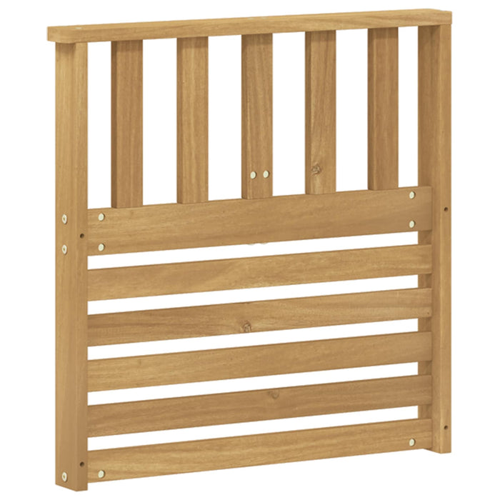 Modul cotiere 2 pcs Alb 60 x 6 x 61 cm Lemn Solid de Acacia WALTI
