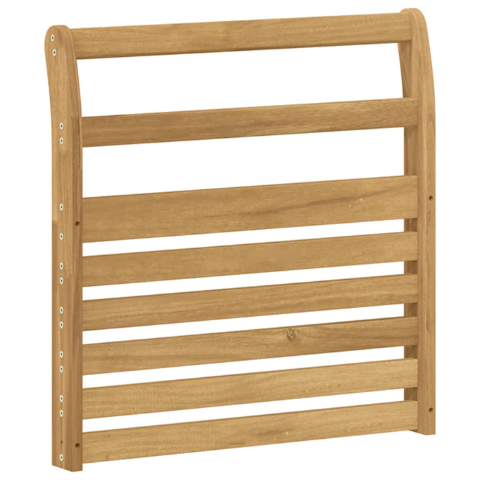 Modul cotiere 2 pcs Alb 58,5 x 8 x 60 cm Lemn Solid de Acacia WALTI