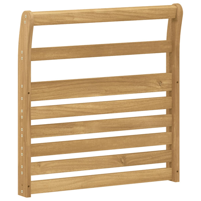 Modul cotiere 2 pcs Alb 58,5 x 8 x 60 cm Lemn Solid de Acacia WALTI