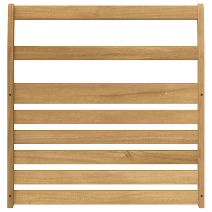 Modul cotiere 2 pcs Alb 58,5 x 8 x 60 cm Lemn Solid de Acacia WALTI