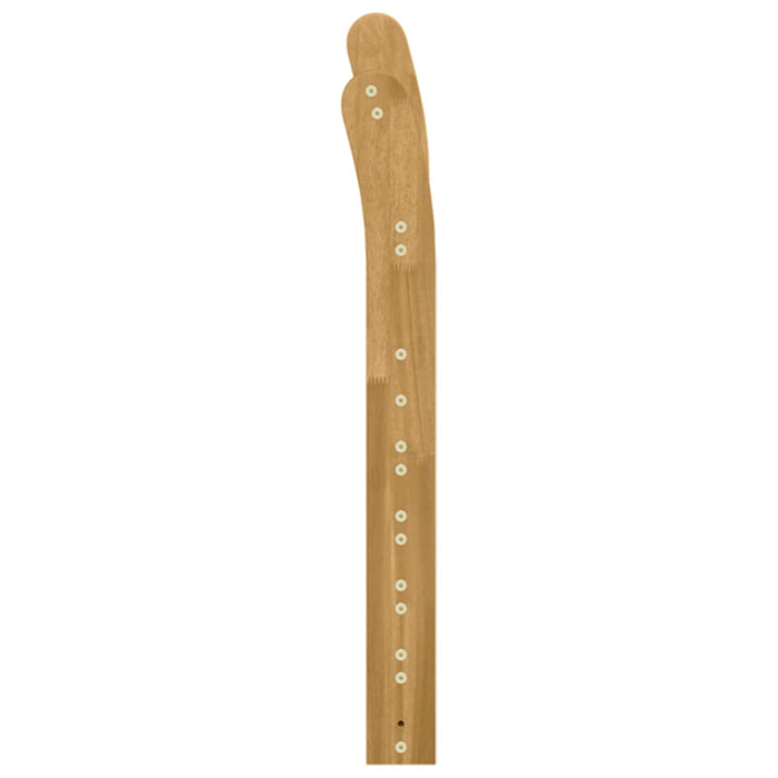 Modul cotiere 2 pcs Alb 58,5 x 8 x 60 cm Lemn Solid de Acacia WALTI