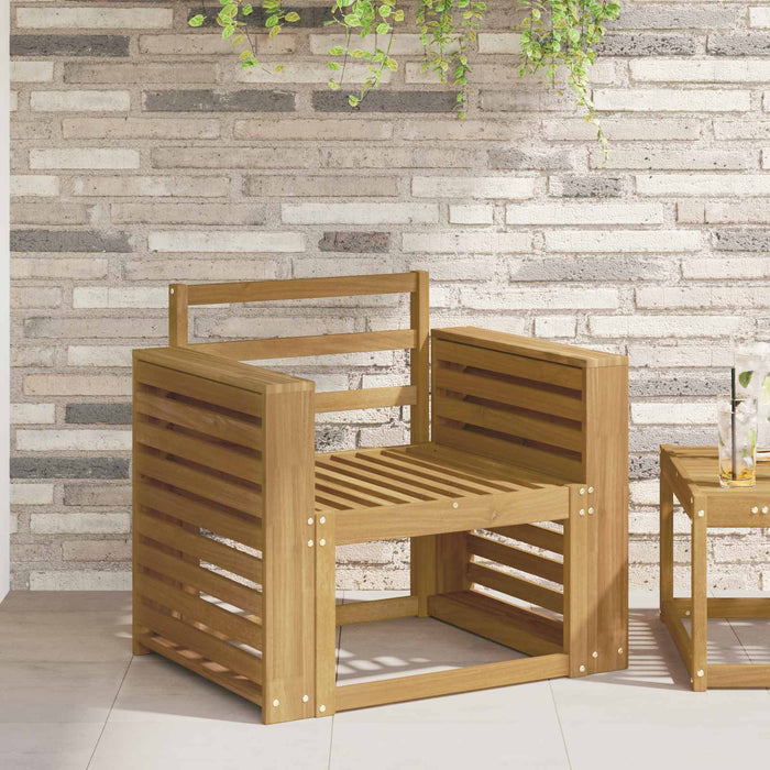 Modul cotiere 2 pcs Alb 58,5 x 10 x 61 cm Lemn Solid de Acacia WALTI