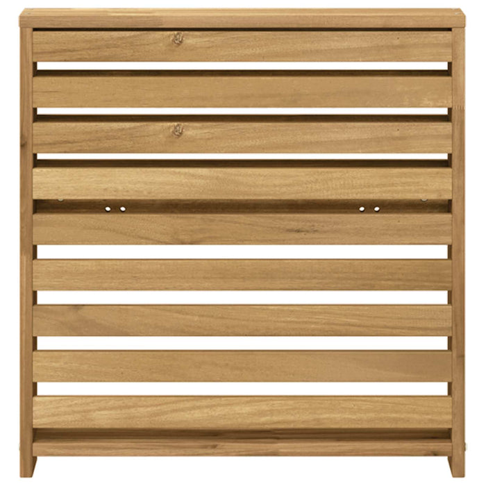 Modul cotiere 2 pcs Alb 58,5 x 10 x 61 cm Lemn Solid de Acacia WALTI