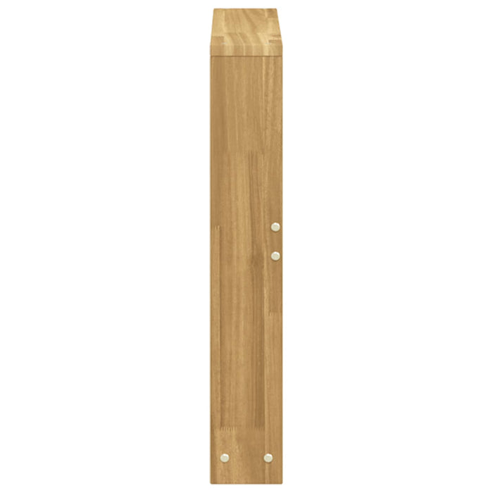 Modul cotiere 2 pcs Alb 58,5 x 10 x 61 cm Lemn Solid de Acacia WALTI