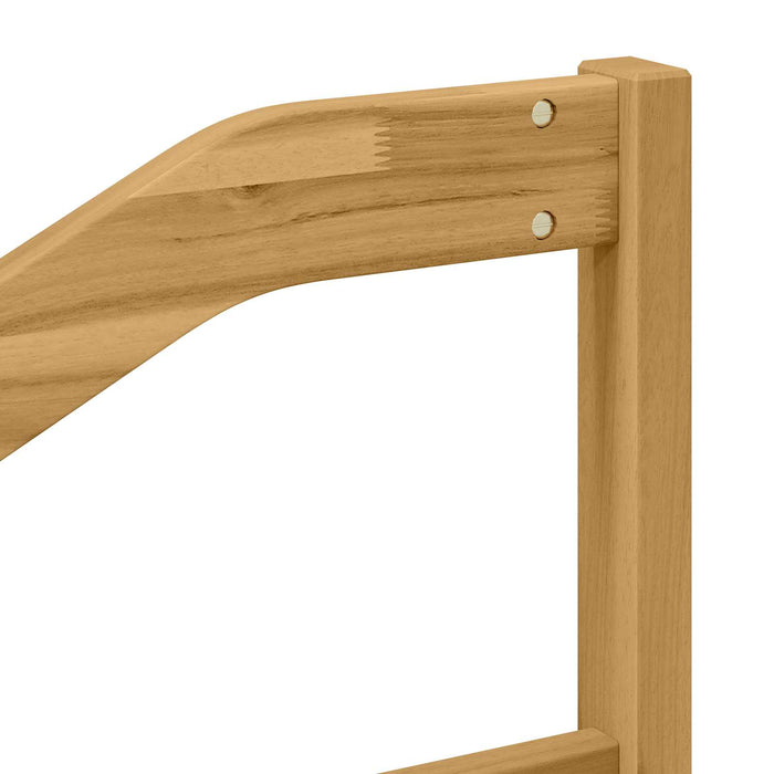 Modul cotiere 2 pcs Alb 59 x 4 x 73 cm Lemn Solid de Acacia WALTI