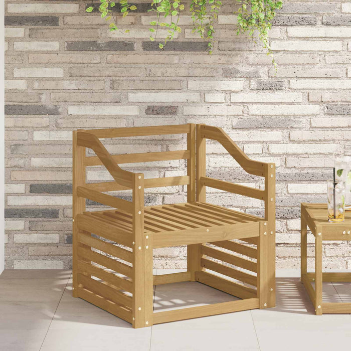 Modul cotiere 2 pcs Alb 59 x 4 x 73 cm Lemn Solid de Acacia WALTI