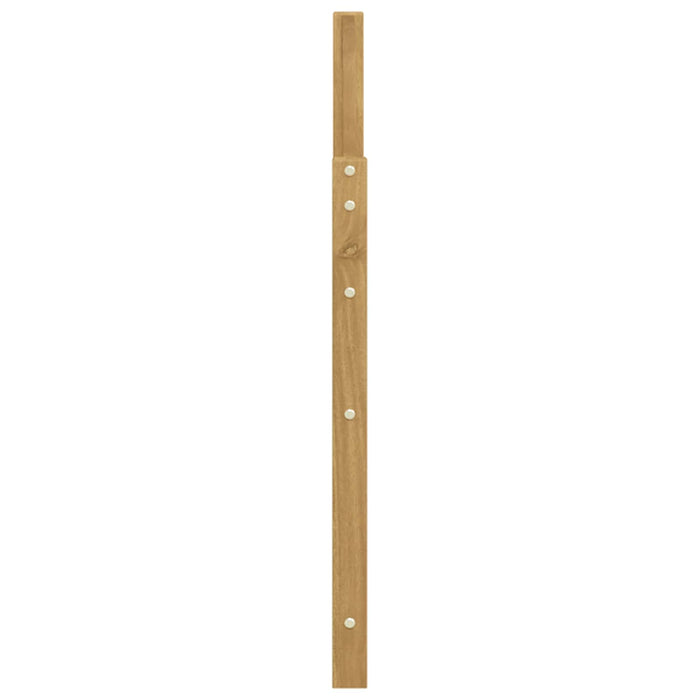 Modul cotiere 2 pcs Alb 59 x 4 x 73 cm Lemn Solid de Acacia WALTI