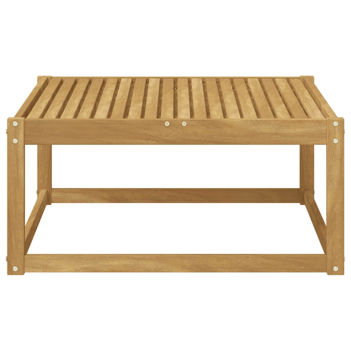 Taburet pentru exterior Lemn Solid de Acacia Alb - WALTI WALTI