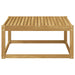 Taburet pentru exterior Lemn Solid de Acacia Alb - WALTI WALTI