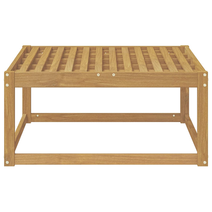 Taburet pentru exterior Lemn Solid de Acacia Alb - WALTI WALTI