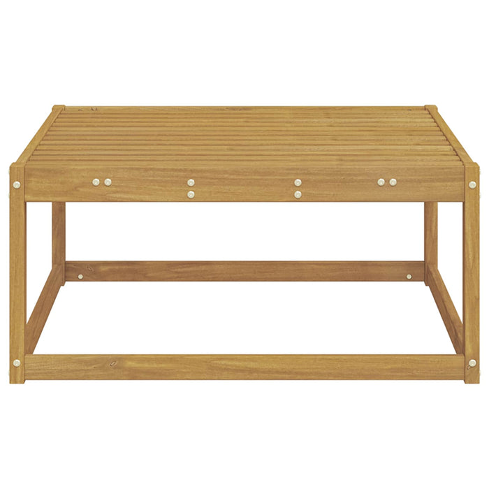 Taburet pentru exterior Lemn Solid de Acacia Alb - WALTI WALTI