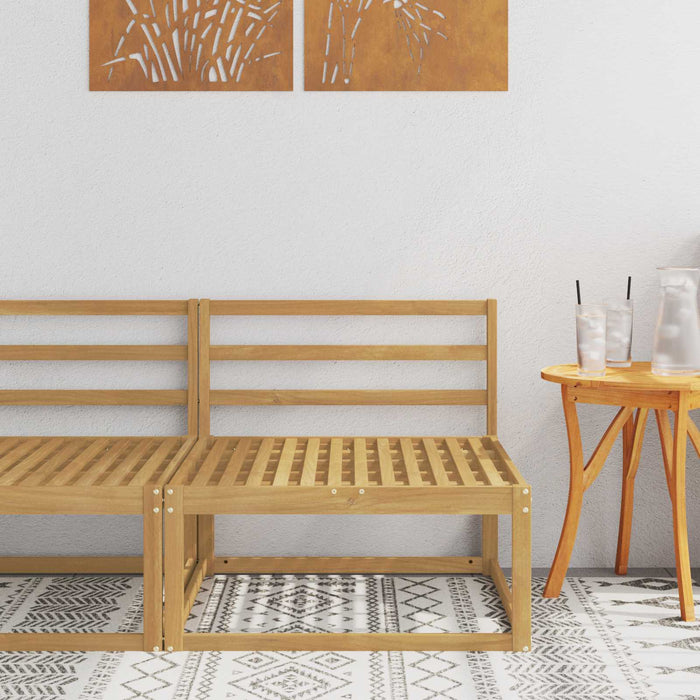 Canapea Medie pentru Exterior Alb 79 x 83 x 73 cm - WALTI WALTI