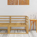 Canapea de colț pentru exterior Alb 83 x 83 x 73 cm - WALTI WALTI