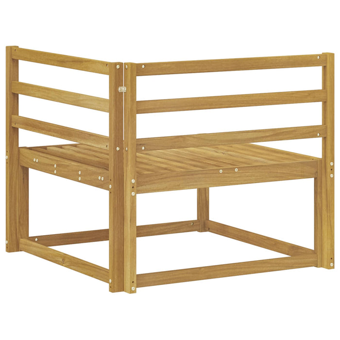 Canapea de colț pentru exterior Alb 83 x 83 x 73 cm - WALTI WALTI