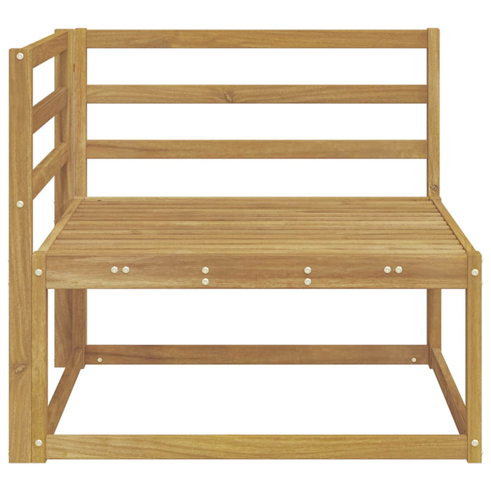 Canapea de colț pentru exterior Alb 83 x 83 x 73 cm - WALTI WALTI