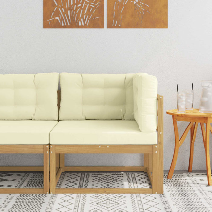 Sofa Colțar pentru Exterior Poliester Alb - WALTI WALTI