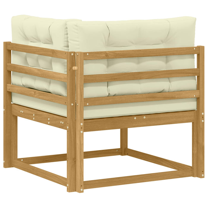 Sofa Colțar pentru Exterior Poliester Alb - WALTI WALTI