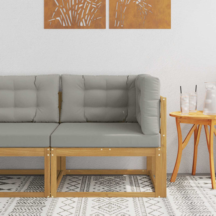 Sofa Colțar pentru Exterior Poliester Alb - WALTI WALTI