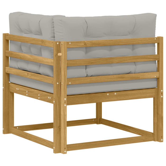 Sofa Colțar pentru Exterior Poliester Alb - WALTI WALTI