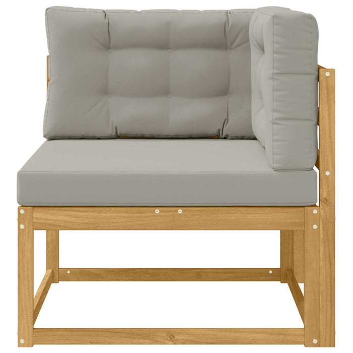 Sofa Colțar pentru Exterior Poliester Alb - WALTI WALTI