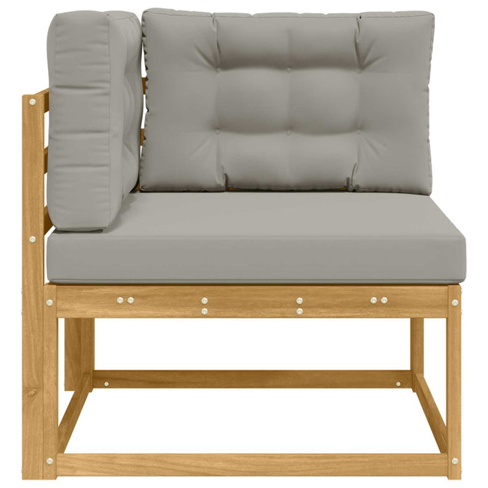 Sofa Colțar pentru Exterior Poliester Alb - WALTI WALTI