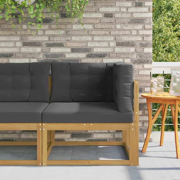 Sofa Colțar pentru Exterior Poliester Alb - WALTI WALTI