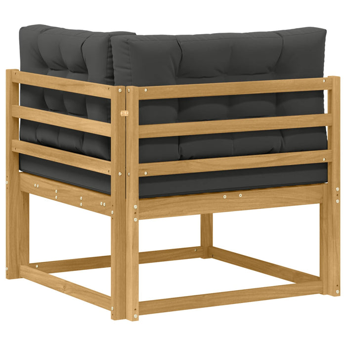 Sofa Colțar pentru Exterior Poliester Alb - WALTI WALTI