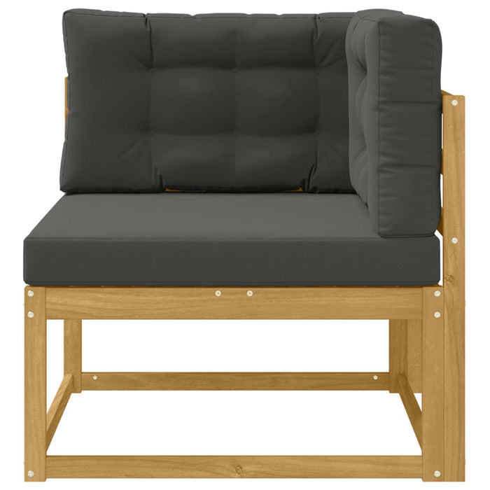 Sofa Colțar pentru Exterior Poliester Alb - WALTI WALTI