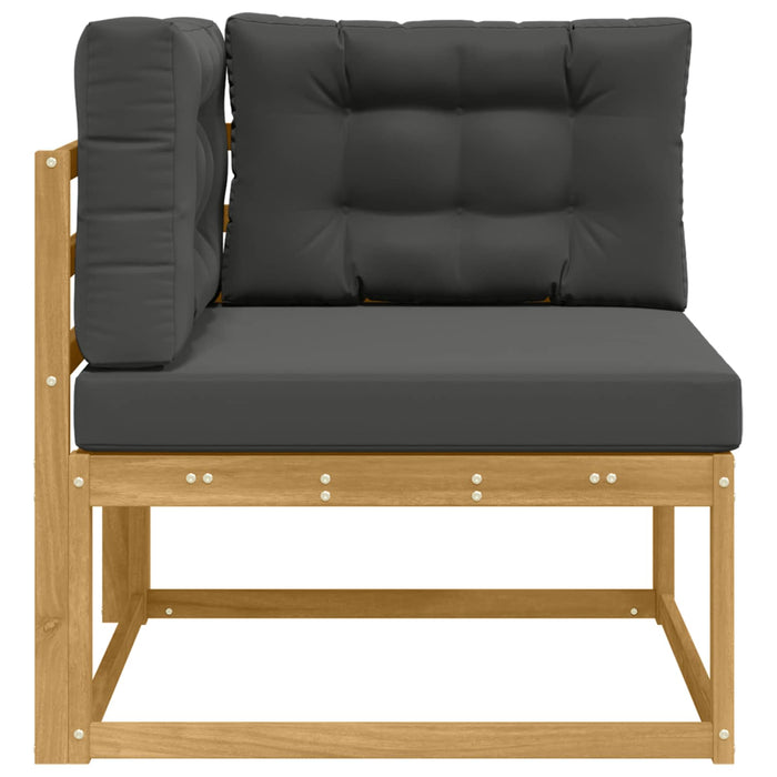 Sofa Colțar pentru Exterior Poliester Alb - WALTI WALTI