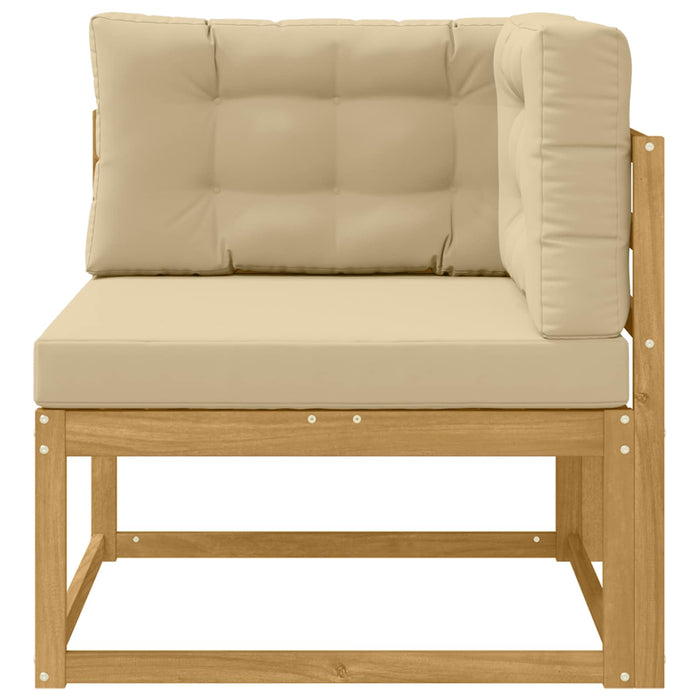 Sofa Colțar pentru Exterior Poliester Alb - WALTI WALTI