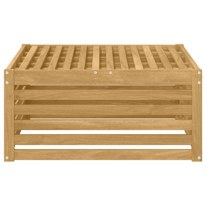 Taburet pentru exterior Lemn Solid de Acacia Alb - WALTI WALTI