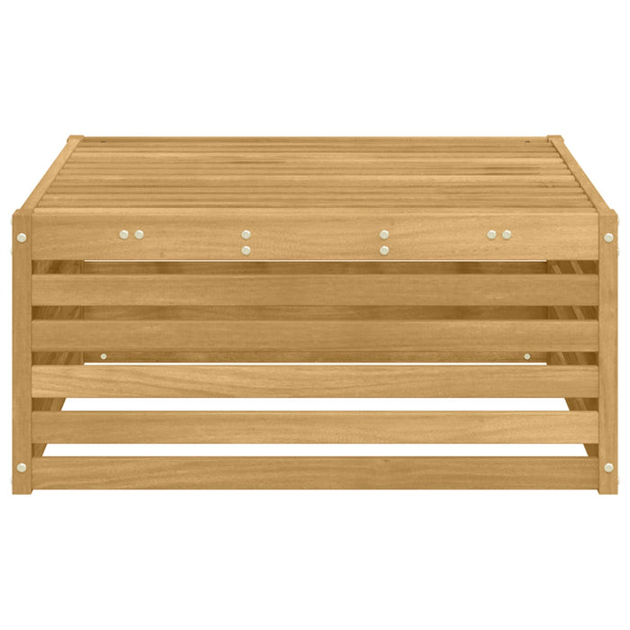 Taburet pentru exterior Lemn Solid de Acacia Alb - WALTI WALTI