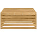 Taburet pentru exterior Lemn Solid de Acacia Alb - WALTI WALTI